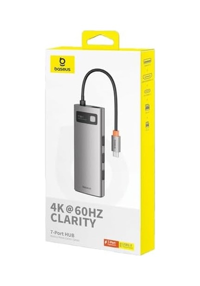 Starjoy 7 İn 1 Multifonksiyonel Hub Adaptör-uzay Gri