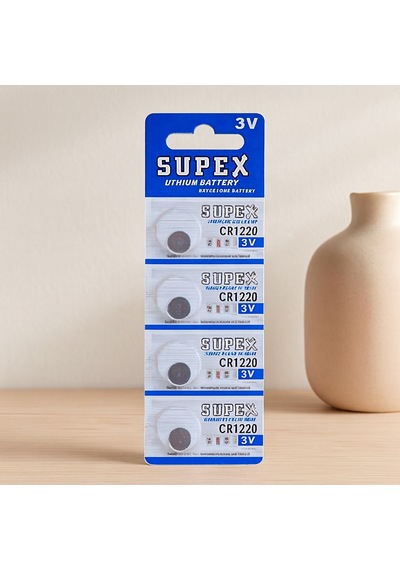 Cr1220 3v Düğme Pil 5'li Paket