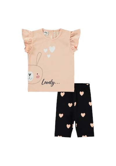 Civil Baby Kız Bebek 3'lü Takım 6-18 Ay Renkli