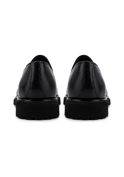 Tamer Tanca Erkek Hakiki Deri Siyah Loafer Ayakkabı 537 3041 Erk Ayk Sk26-27 Sıyah