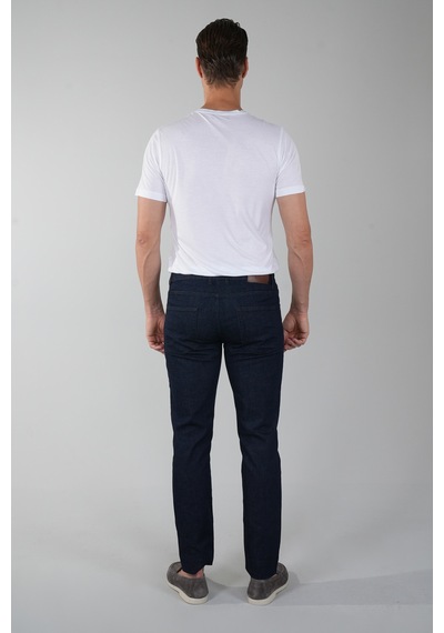 Bisse Koyu Lacivert Denim Pamuklu 5 Cepli Erkek Pantolon Pnj25y25102 40 K.Lacivert