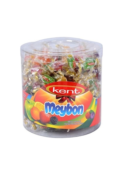 Kent Meybon Meyveli Bonbon Şeker 1000 G