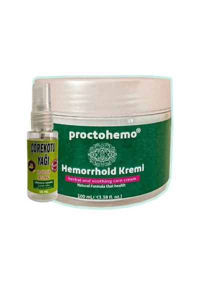 Proctohemo Masaj Bakım Kremi 100 Ml+30 Ml Çörek Otu Yağ İle