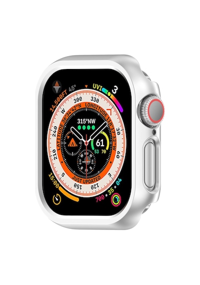 Apple Uyumlu  Watch 10. Nesil 42 mm Rubber Sert Plastik Koruma Kasa Kılıfı