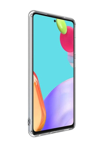 Samsung Galaxy Uyumlu A32 5g Kılıf Zore Şeffaf Süper Silikon Kapak
