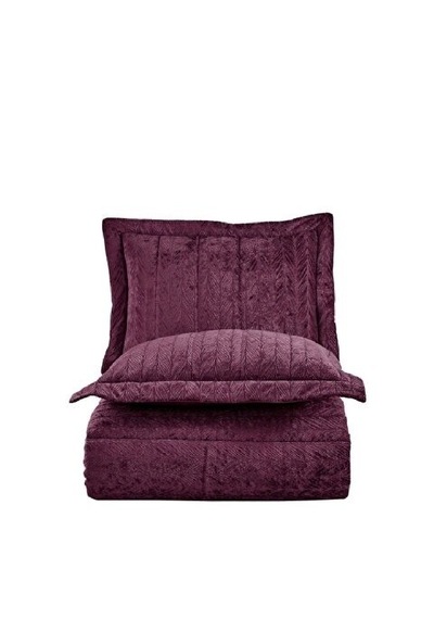 Elart Yeni Nesil Uykuseti 6 Parça Velvet Mürdüm 230x220 Bordo