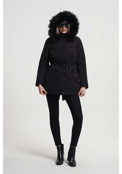 LOFT Loose Fit Kadın Mont Lf2034112 Q1.v1 Siyah