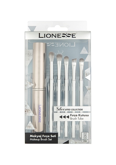 Lionesse Silver Makyaj Fırça Seti 5142