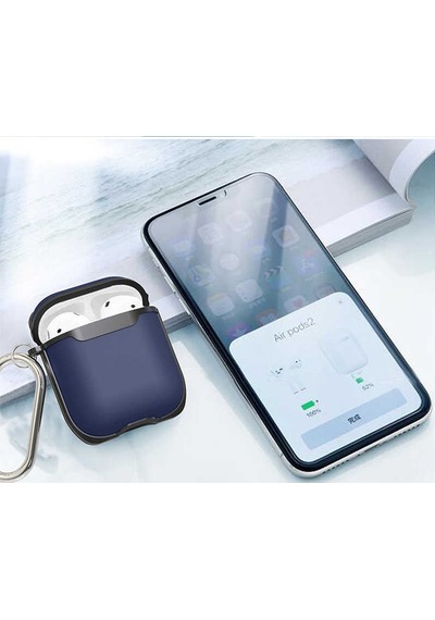 Wiwu Apc001 Apple Uyumlu AirPods Kılıf Siyah sarı