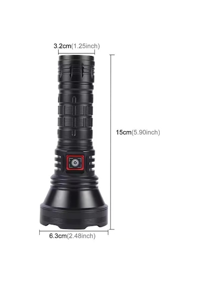 Ws-3899 50 Watt Uzun Menzilli Profesyonel El Feneri Belirtilmemiş