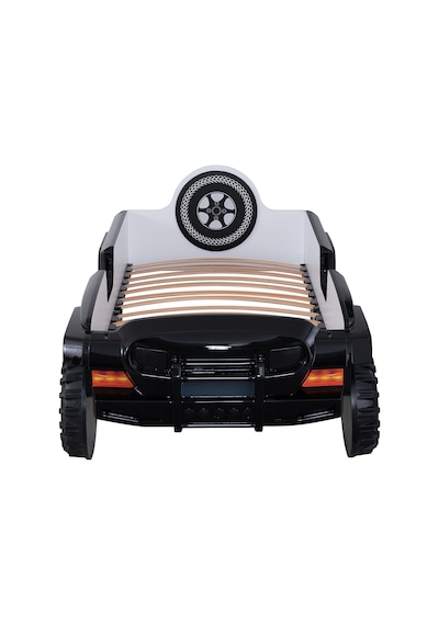Arabalı Yatak, Jeep Lüx Ledli Arabalı Yatak - Kırmızı