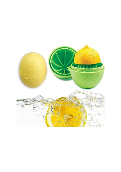 Hazneli Kapaklı Hijyenik Pratik Kolay Limon Sıkacağı Aparatı Diğer