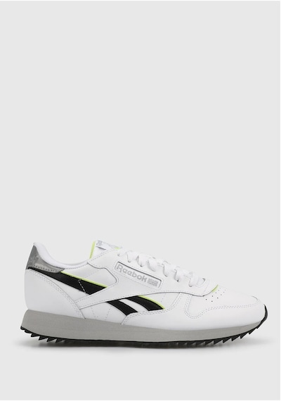 Reebok 100032767 Classıc Leather Rıpple Günlük Spor Ayakkabı Beyaz Yeşil Beyaz - Yeşil