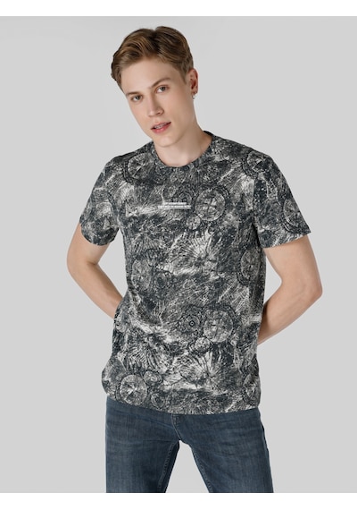 Colin's Colins Gri Erkek Tshirt K.Kol Cl1064900 Q1.V2 Gra 001