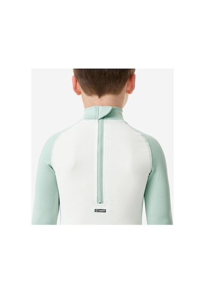 Decathlon Bebek/çocuk Uv Korumalı Uzun Kollu Wetsuit - Baskılı/mavi Mavi