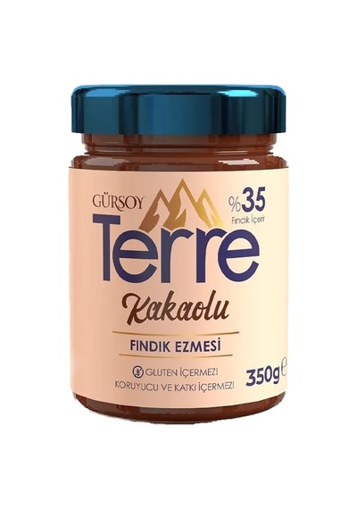Gürsoy Terre Kakaolu Fındık Kreması 350 Gr - Dore Sütlü Fındık Ezmesi 350 Gr