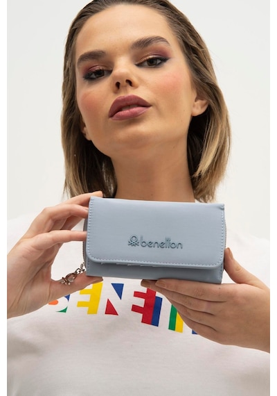 United Colors of Benetton Mavi Kadın Cüzdan Bnt-1210