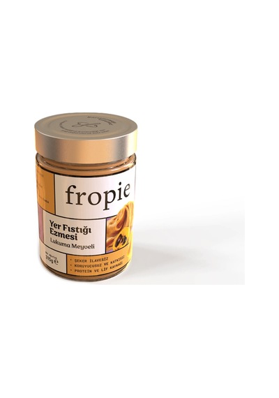 Fropie Lucumalı Fıstık Ezmesi 325 Gr 12'li Paket
