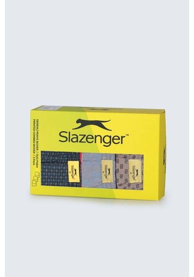 Slazenger Hegel 3 Lü Set Erkek Karışk Boxer