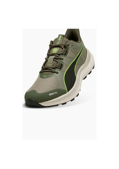 Puma Reflect Lite Trail Erkek Spor Ayakkabı Yeşil
