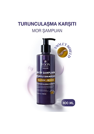 Yoon Turunculaşma Karşıtı Mor Şampuan 400 ML