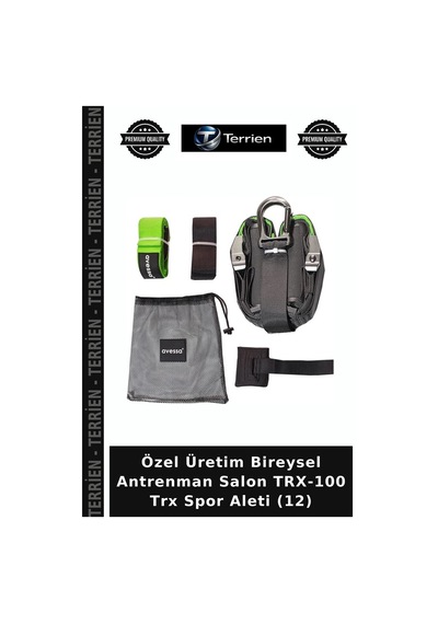 Özel Üretim Bireysel Antrenman Salon Trx-100 Trx Spor Aleti 12 Çok Renkli