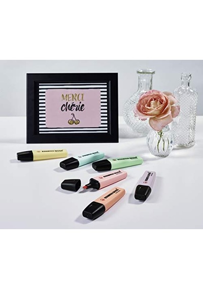Stabılo Boss Orıgınal Pastel - Fosforlu Kalem - Yeşil 124-Pembe