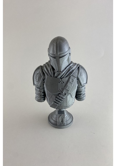 Kazanova Design The Mandalorian Büst Figür 10 Cm Star Wars Masaüstü Dekoratif Hediyelik