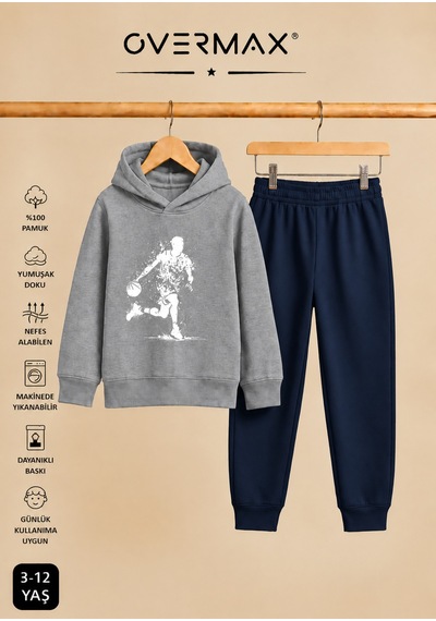 Overmax Top Süren Adam Baskılı Kapüşonlu Sweatshirt Eşofman Takımı- 3-12 Yaş Gri Üst-lacivert Alt - 924897013 Gri Üst-lacivert Alt Overmax Top Süren Adam Baskılı Kapüşonlu Sweatshirt Eşofman Takımı- 3-12 Yaş Gri Üst-lacivert Alt - 924897013 Gri Üst-lacivert Alt