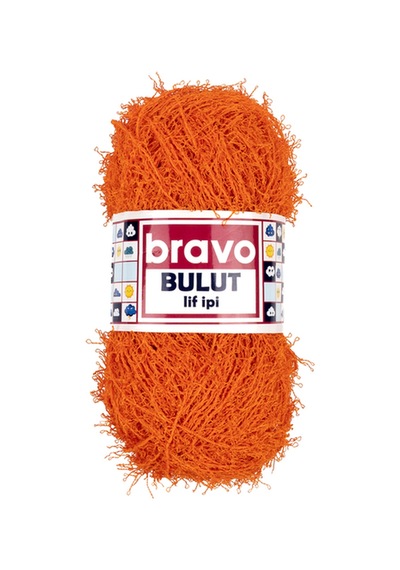 Bulut Sakal Lif İplik 100 Gr 100 Metre Renk Kodu:422 Portakal