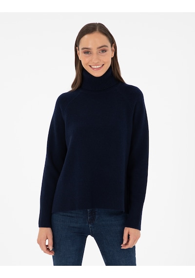 Pierre Cardin Kadın Lacivert Kazak /triko 50296491-vr033 Lacivert