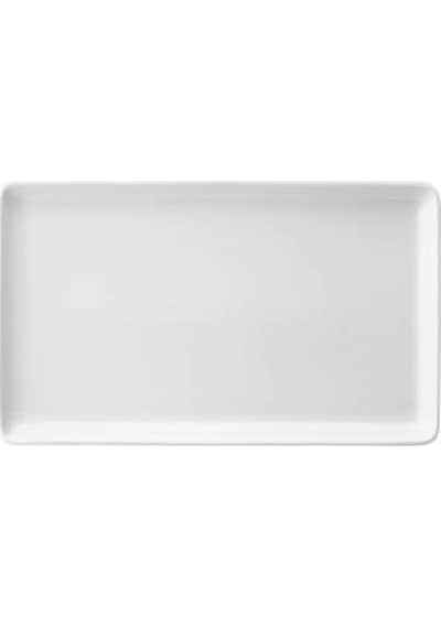 Kütahya Porselen Tan 18x13 Cm Dikdörtgen Pasta-sunum-kahvaltı- Se