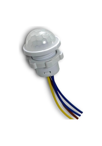 Elektromall - Pır Hareket Sensörü 220v - 20cm Kablolu