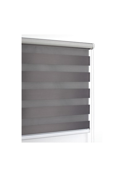 Buperde Koyu Gri Eko Zebra Stor Perde