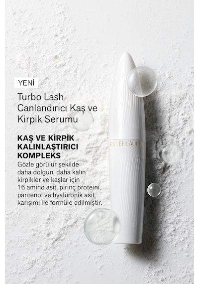 Estee Lauder Turbo Lash Canlandırıcı Güçlendirici ve Besleyici Kaş ve Kirpik Gece Serumu 6 ML