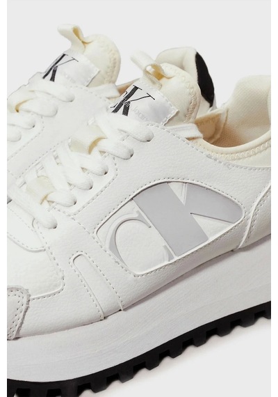 Calvin Klein Runner Low Laceup Mıx Nbs Siyah - Beyaz