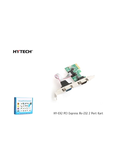 Hytech Hy-ex2 Pcı Express To Seri Port Rs232 1923
