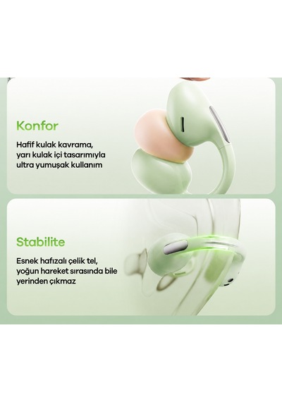 Remax OWS-26 Bluetooth 6.0 Kulak Klipsi Kulak İçi Kulaklık