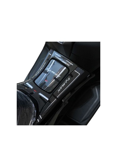 Yamaha NMAX 125-155 2021-2022 Uyumlu Tank Pad Seti Gri  (GP191606