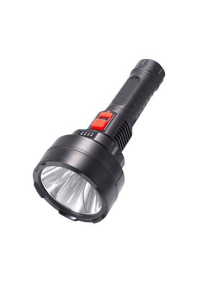 Powermaster Hy-789 Usb'li 3 Modlu Şarjlı El Feneri Şeffaf