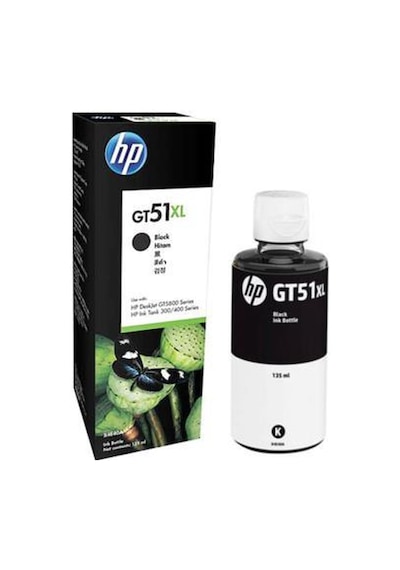 HP Gt51Xl-X4E40Ae Siyah Mürekkep-HP Gt-5811-Gt-5821