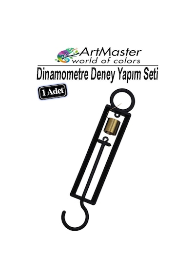 Dinamometre Renkli 1 Adet Deney Proje Yapım Seti Deney Malzemesi Okul Sınıf Deney Proje Tasarım İçin Dinomometre Modeli