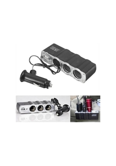 Eraks Oto Çakmak Çoklayıcı Çoğaltıcı Soketi Usb Çakmak