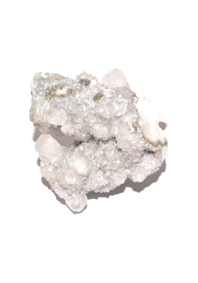Hakiki Doğal Florit-Pirit-Kalsit Kaya Oluşumu 174 Gram 1.Kalite