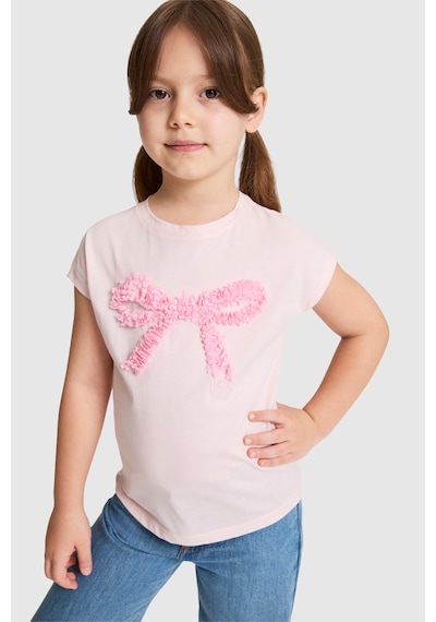 U.S. Polo Assn. Kız Çocuk Açık Pembe Tişört 50325647-vr078 Acık Pembe