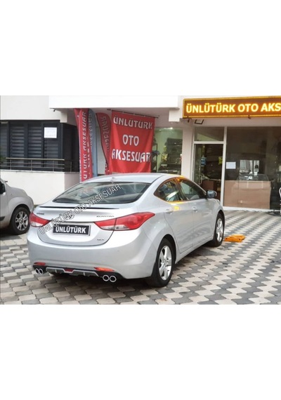 OtoÇizgi Hyundai Elentra Bagaj Üstü Spoiler - Spoiler Piano Black AnatomiK OtoÇizgi