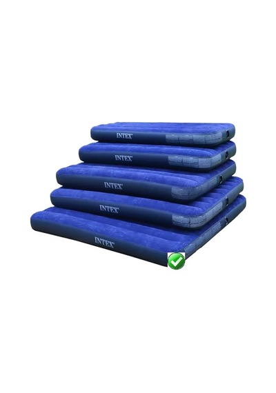 3-4 Kişilik Şişme Yatak Intex 64755 Şişme Kamp Yatağı+elektrikli Pompa Diğer