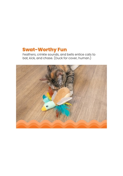 Flapperz Duck Catnipli Kedi Çiğneme Oyuncağı