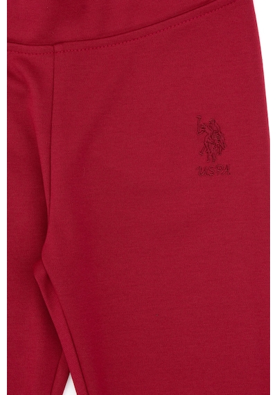 U.S. Polo Assn. Kız Çocuk Koyu Frambuaz Tayt 50316890-VR104
