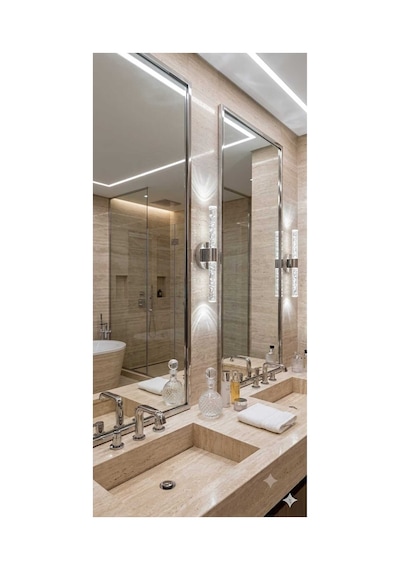 Bubbleflux Small 31 Cm Modern Tasarım Led Aplik - Duvar Lambası - Gümüş - Elektrikli - Kumandalı - Beyaz Led Gümüş Pilli